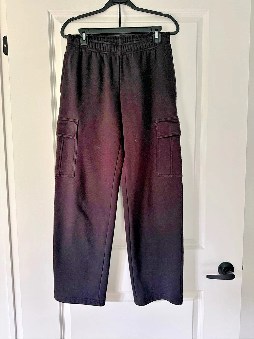 Tuff Athletics cargo jogger pants Black Cargo Joggers Size Small Like New